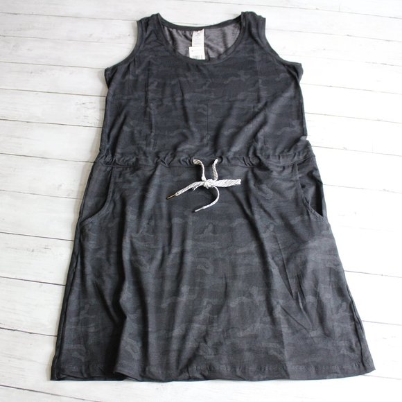 Member's Mark Women's Sleeveless Casual Camo Athletic Pocket Dress - Picture 1 of 4